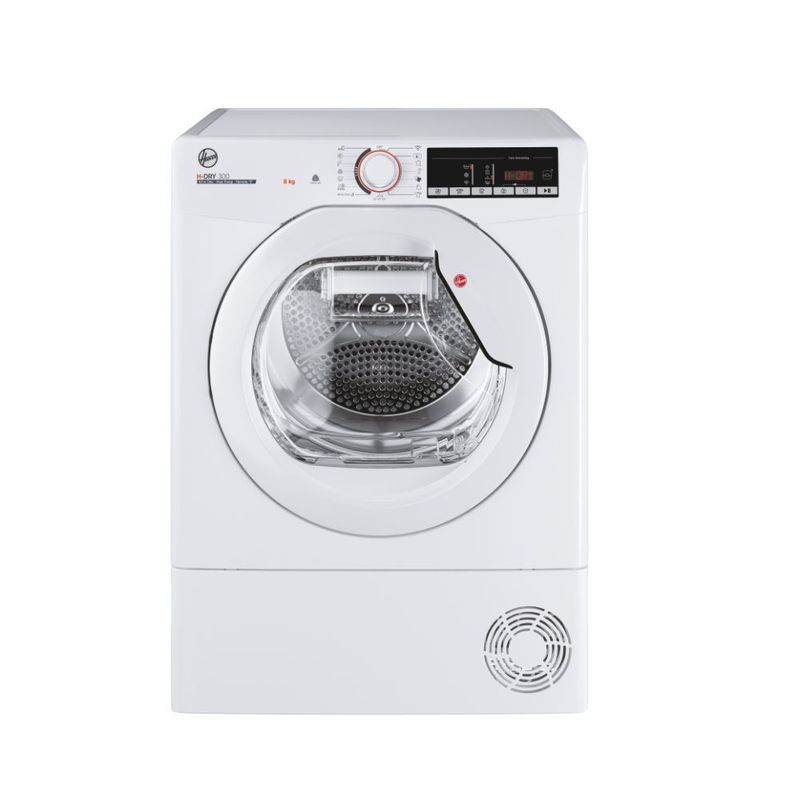 Hoover-LINK-X-CARE-HLE-H8A2TE-S-asciugatrice-Libera-installazione-Caricamento-frontale-8-kg-A---Bianco