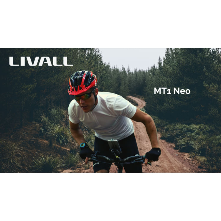 Casco-mountain-bike-Smart-Livall-MT1-NEO-Rosso---Taglia-M