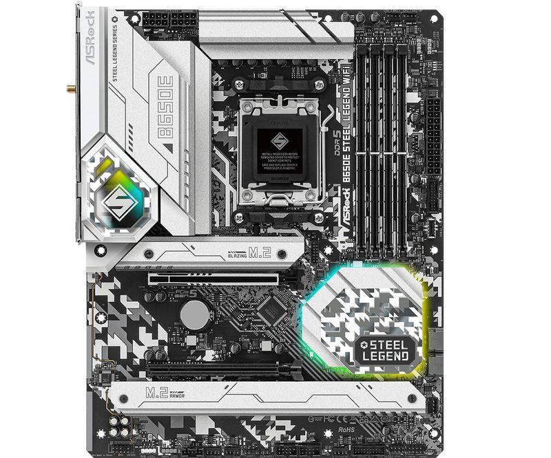 Asrock-B650E-Steel-Legend-WiFi-AMD-B650-Presa-di-corrente-AM5-ATX