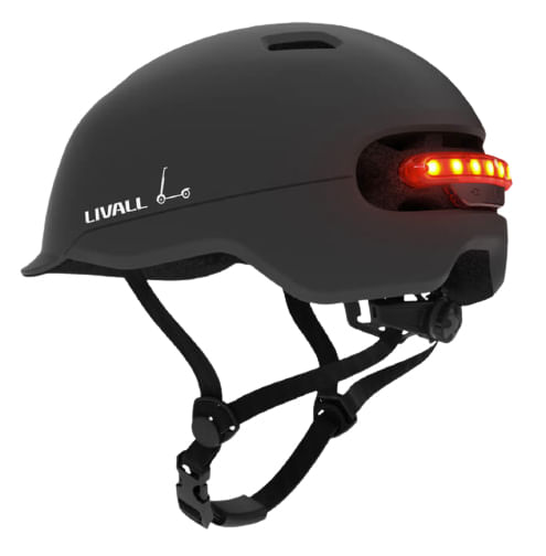 Livall Casco bici e monopattino Smart Livall C20 Nero - Taglia L