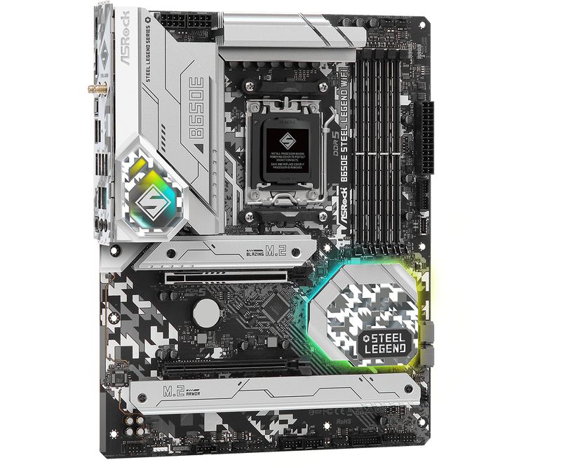 Asrock-B650E-Steel-Legend-WiFi-AMD-B650-Presa-di-corrente-AM5-ATX