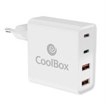 CoolBox CARICATORE USB COOLBOX QC3.0 + PD100W