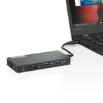 Lenovo-GX90T77924-replicatore-di-porte-e-docking-station-per-notebook-USB-3.2-Gen-1--3.1-Gen-1--Type-C-Grigio