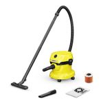 Karcher Kärcher 1.628-009.0 estrattore di polvere Nero, Giallo 12 L 1000 W