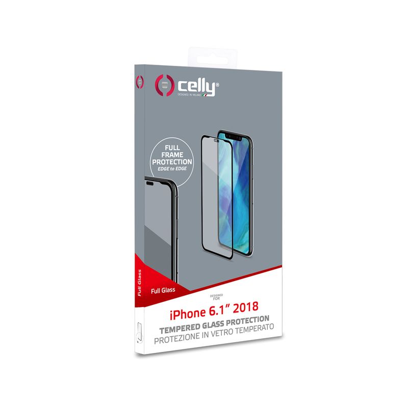 Celly-FULLGLASS998BK-mobile-phone-screen-back-protector-Pellicola-proteggischermo-trasparente-Apple-1-pz