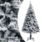 Albero di Natale Artificiale con Neve Verde 120 cm PVC