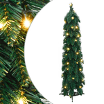 vidaXL Albero di Natale Artificiale Preilluminato con 30 LED 60 cm