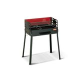 Ferraboli Famiglia Grill Carrello Carbone (combustibile) Nero