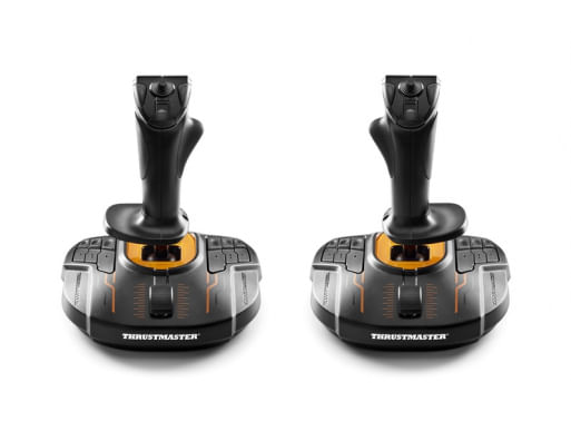 Thrustmaster-T.16000M-FCS-SPACE-SIM-DUO-Nero-Arancione-USB-Joystick-Analogico-Digitale-PC