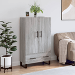 vidaXL Credenza Grigio Sonoma 69,5x31x115 cm in Legno ingegnerizzato