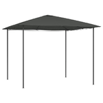 vidaXL Gazebo 3x3x2,6 m Antracite 160 g/m²