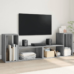 vidaXL Mobili TV 2 pz Grigio Sonoma 75x30x50 cm in Legno Multistrato