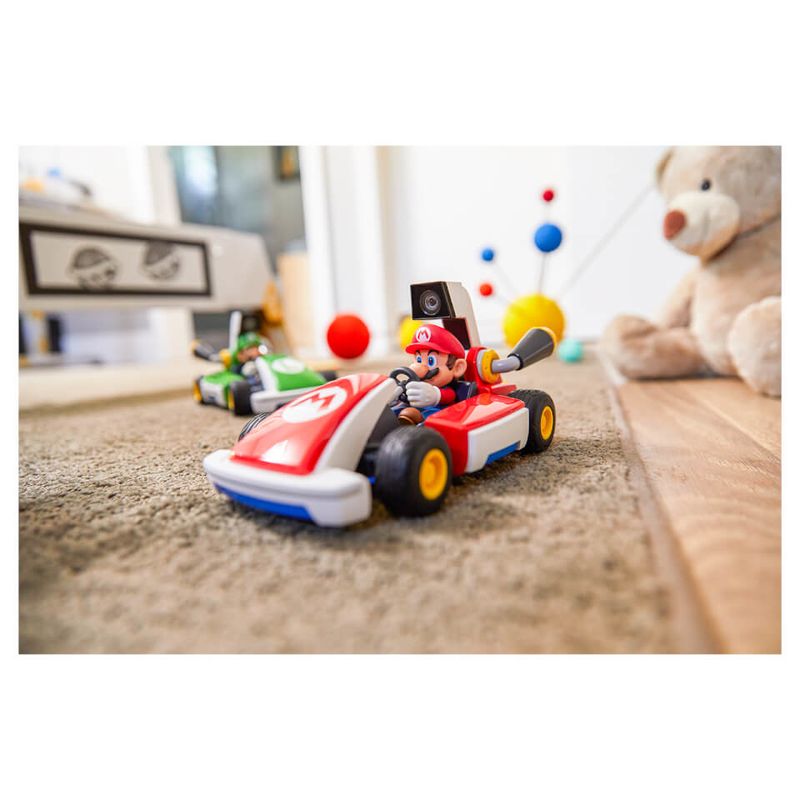 Nintendo-Mario-Kart-Live--Home-Circuit-Luigi-Set-modellino-radiocomandato--RC--Ideali-alla-guida-Motore-elettrico