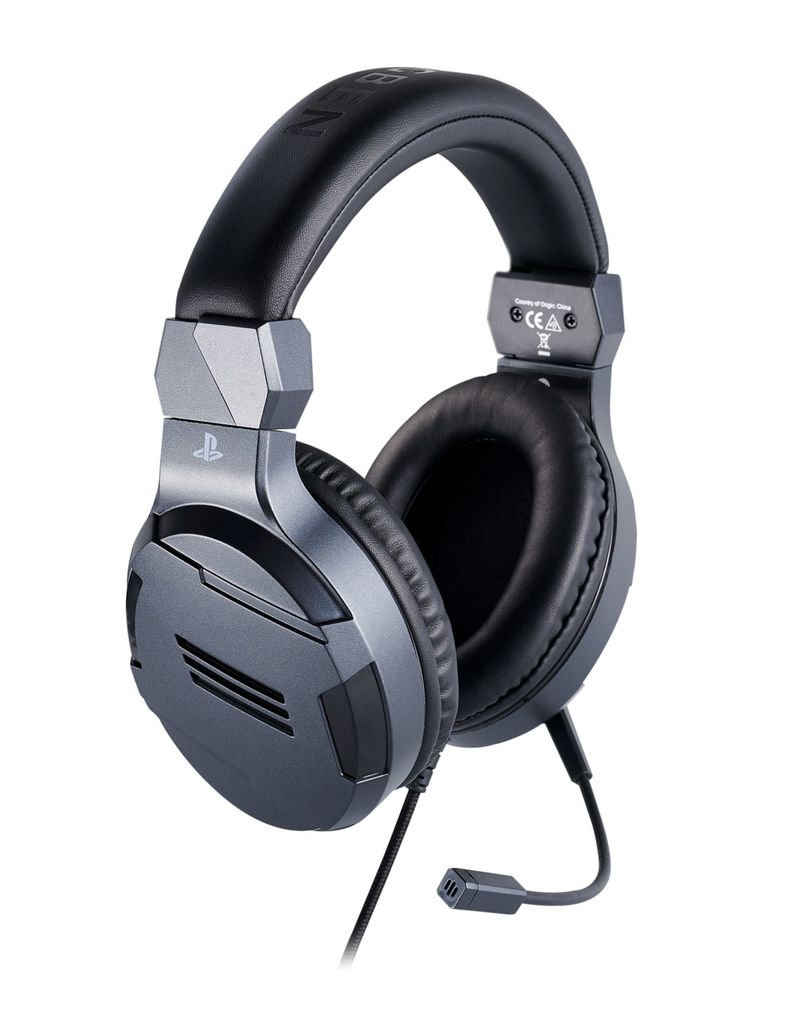 BIG-BEN-PS4OFHEADSETV3TITAN-cuffia-e-auricolare-Padiglione-auricolare-Connettore-3.5-mm-Titanio