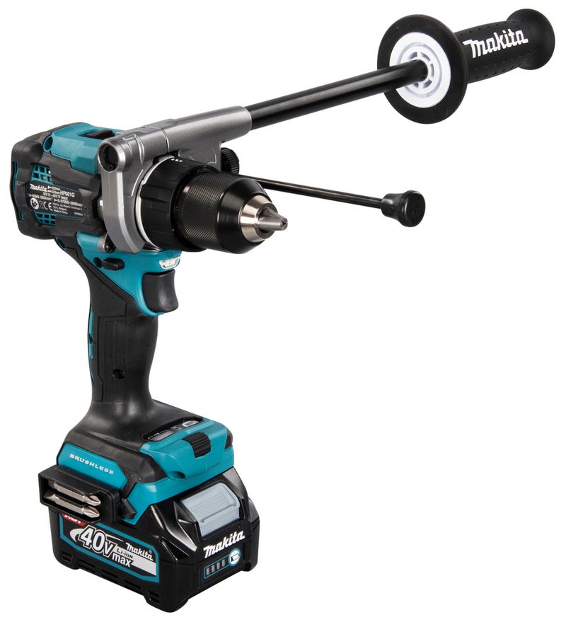 Makita-HP001GD201-trapano-2600-Giri-min-Senza-chiave-27-kg-Nero-Turchese