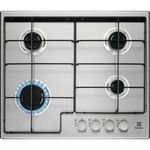 Electrolux EGS6424X piano cottura Acciaio inossidabile Da incasso 60 cm Gas 4 Fornello(i)