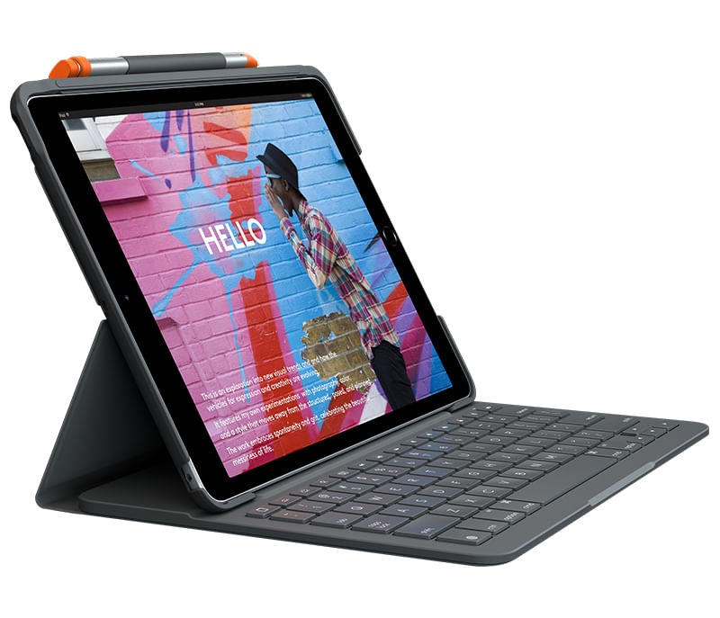 Logitech-Slim-Folio-Grafite-Bluetooth-QWERTY-Italiano