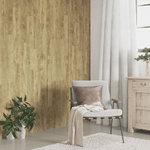 Pannelli da Parete Effetto Legno Marrone PVC 4,12 m²