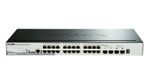 D-Link-DGS-1510-28P-switch-di-rete-Gestito-L3-Gigabit-Ethernet--10-100-1000--Supporto-Power-over-Ethernet--PoE--Nero