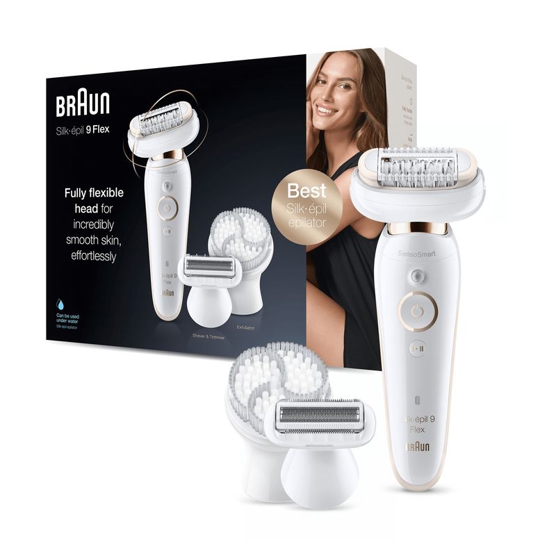 Braun-Silk-epil-9-Flex-9-030---Epilatore-Elettrico-Donna-Bianco-Oro-Con-Testina-Flessibile-Per-Un’Epilazione-Piu-Semplice