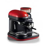 Ariete 1318/00 Macchina da caffè espresso con macinacaffè Moderna Rosso