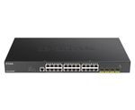 D-Link-DGS-1250-28XMP-switch-di-rete-Gestito-L3-Gigabit-Ethernet--10-100-1000--Supporto-Power-over-Ethernet--PoE--Nero