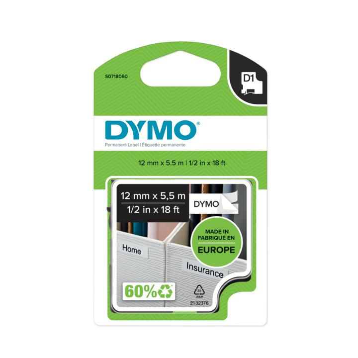 DYMO-D1---Durable-Etichette---Nero-su-bianco---12mm-x-5.5m