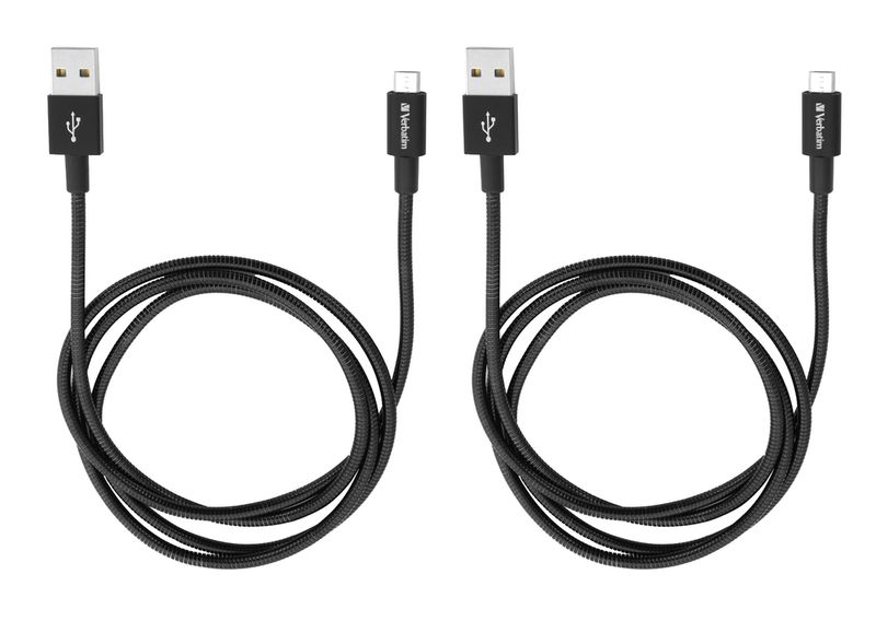 Verbatim-48874-cavo-USB-1-m-USB-3.2-Gen-1--3.1-Gen-1--Micro-USB-A-USB-A-Nero