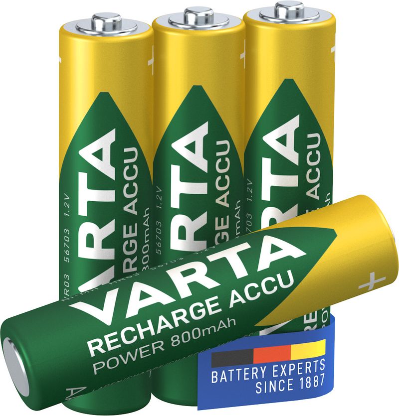 Varta-LongLife-Batteria-ricaricabile-Mini-Stilo-AAA-Nichel-Metallo-Idruro--NiMH-