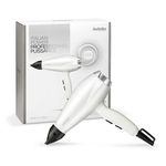 BaByliss 6704WE asciuga capelli 2000 W Nero, Bianco