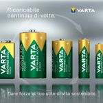 Varta-LongLife-Batteria-ricaricabile-Mini-Stilo-AAA-Nichel-Metallo-Idruro--NiMH-