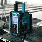 Makita-DMR301-radio-Portatile-Digitale-Nero-Colore-foglia-di-te-