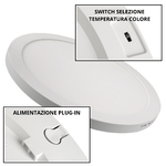 Plafoniera-led-incasso-soffitto-30-watt-cct-slim-tonda-alimentatore-incluso