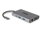 Hamlet-HDKC-PD400D-replicatore-di-porte-e-docking-station-per-laptop-Cablato-USB-3.2-Gen-1--3.1-Gen-1--Type-C-Grigio