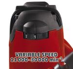 Einhell-RT-RO-55-Grigio-Rosso-30000-Giri-min-1200-W