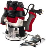 Einhell-RT-RO-55-Grigio-Rosso-30000-Giri-min-1200-W