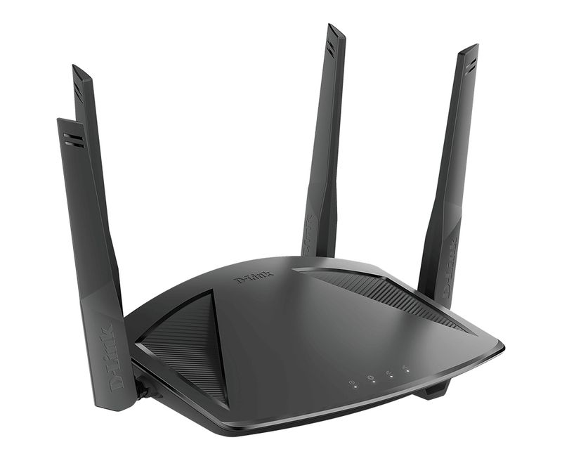 D-Link-DIR-X1860-router-wireless-Gigabit-Ethernet-Dual-band--2.4-GHz-5-GHz--4G-Nero