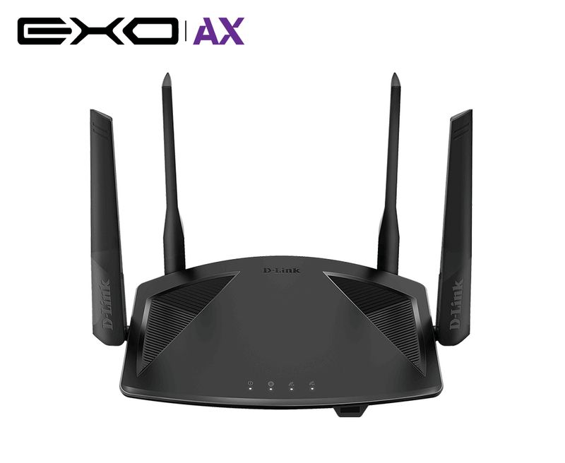 D-Link-DIR-X1860-router-wireless-Gigabit-Ethernet-Dual-band--2.4-GHz-5-GHz--4G-Nero