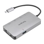 Targus-DOCK419-Cablato-USB-3.2-Gen-1--3.1-Gen-1--Type-C-Grigio