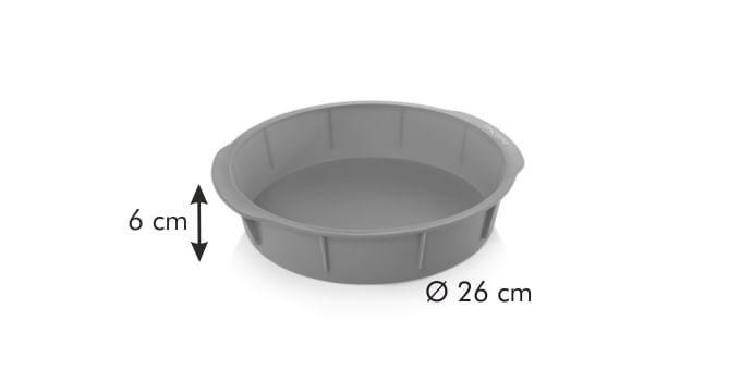 Tescoma-Tortiera-tonda-cm26-DELICIA-Silicone