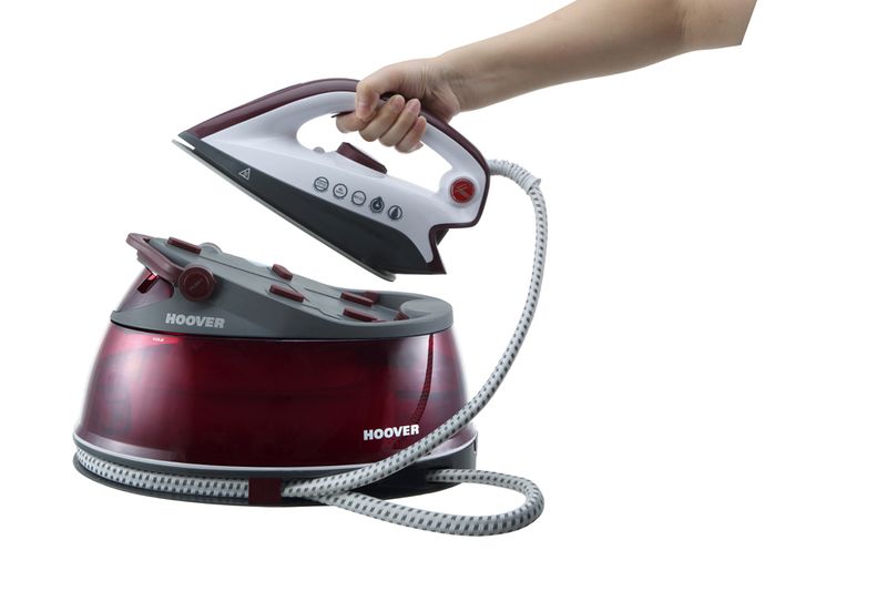 Hoover-IronVision-360°-PRB2500-011-2500-W-2-L-Ceramica-Borgogna-Trasparente