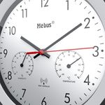 Mebus-19449-wall-table-clock-Parete-Digital-clock-Rotondo-Nero-Bianco