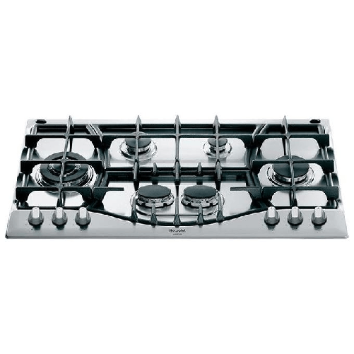 Hotpoint-PHN-961-TS-IX-HA-Acciaio-inossidabile-Da-incasso-Gas-6-Fornello-i-