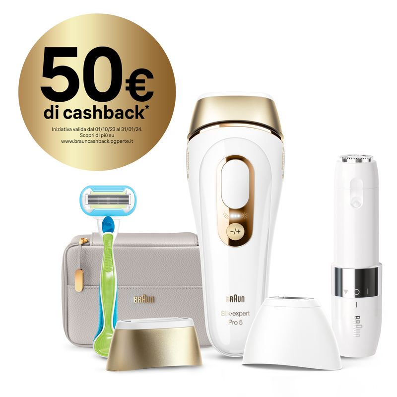 Braun-Silk-expert-Pro-Silk-expert-Pro-5-PL5159-Epilatore-A-Luce-Pulsata-Donna-Per-La-Rimozione-Permanente-Dei-Peli-Visibili-A-Casa-Tua-Bianco-Oro