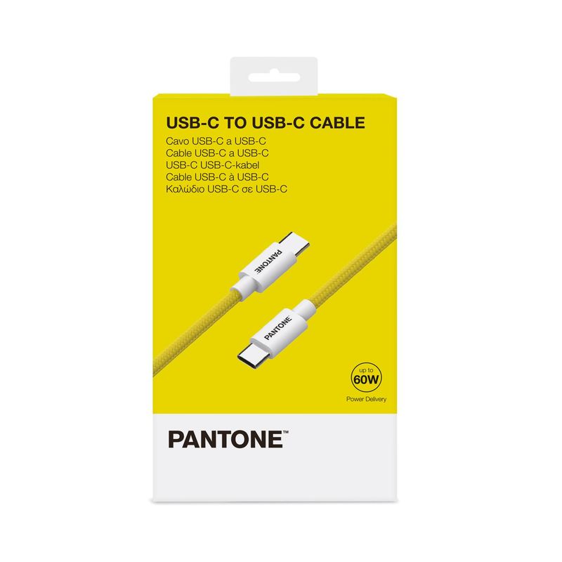 Pantone-PT-CTC002-5Y-cavo-USB-15-m-USB-C-Giallo