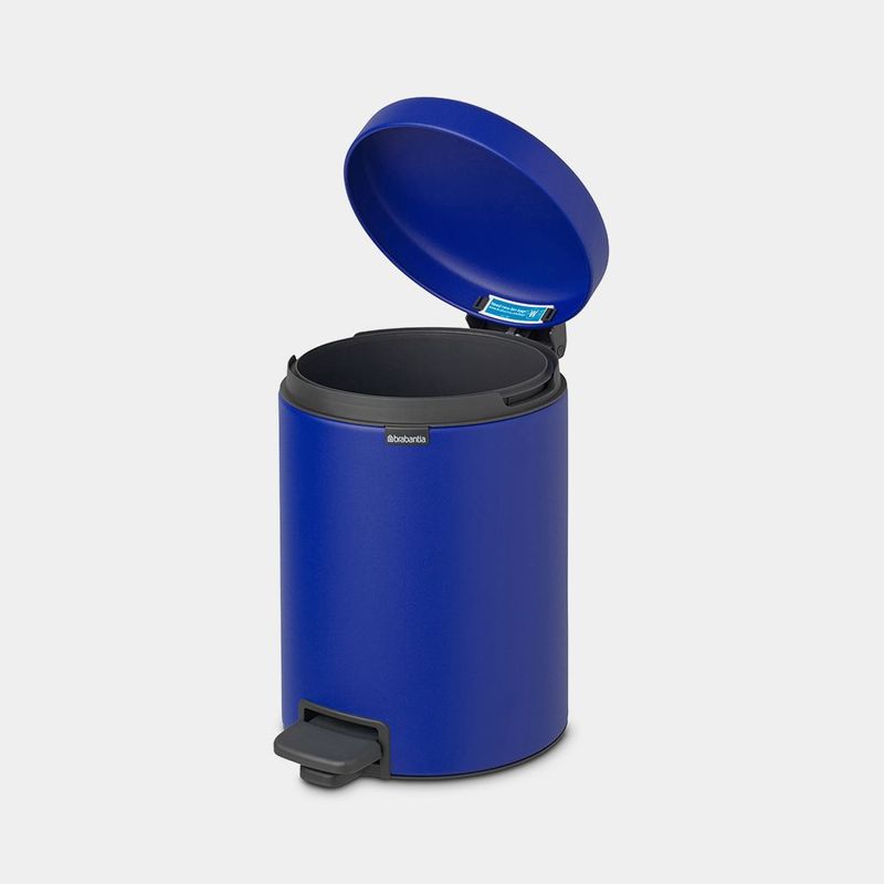 Brabantia-Newicon-5-L-Rotondo-Plastica-Blu