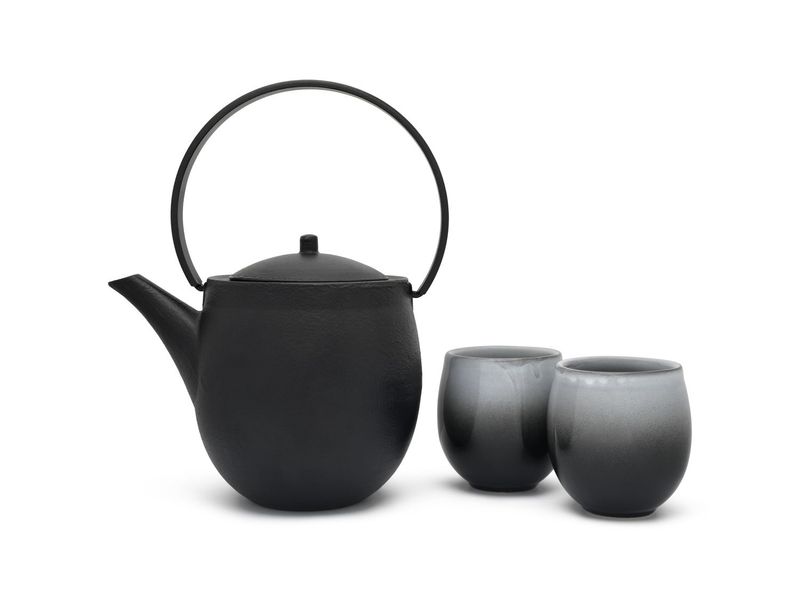 Bredemeijer-Sendai-Set-di-teiere-1200-ml-Nero