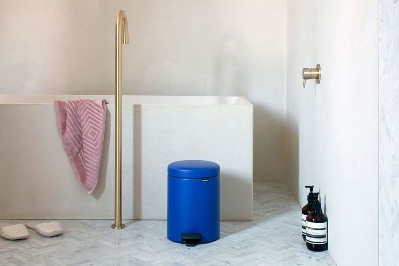 Brabantia-Newicon-5-L-Rotondo-Plastica-Blu