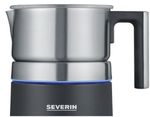 Severin-Spuma-700-Plus-Schiumatore-per-latte-automatico-Nero-Acciaio-inossidabile