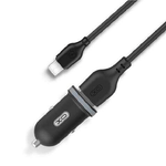 Caricabatteria da auto XO TZ08 Pack + cavo da USB-A a USB-C - 2 porte USB